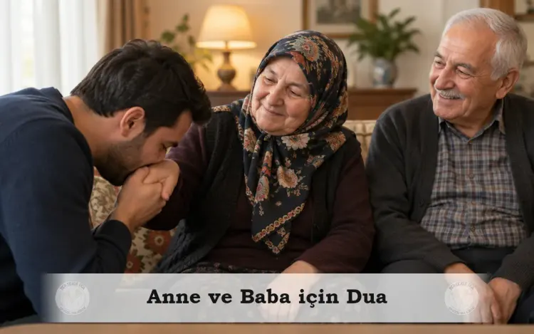 anne ve baba için dua