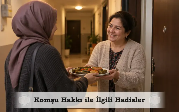 komşu hakkı ile ilgili hadisler